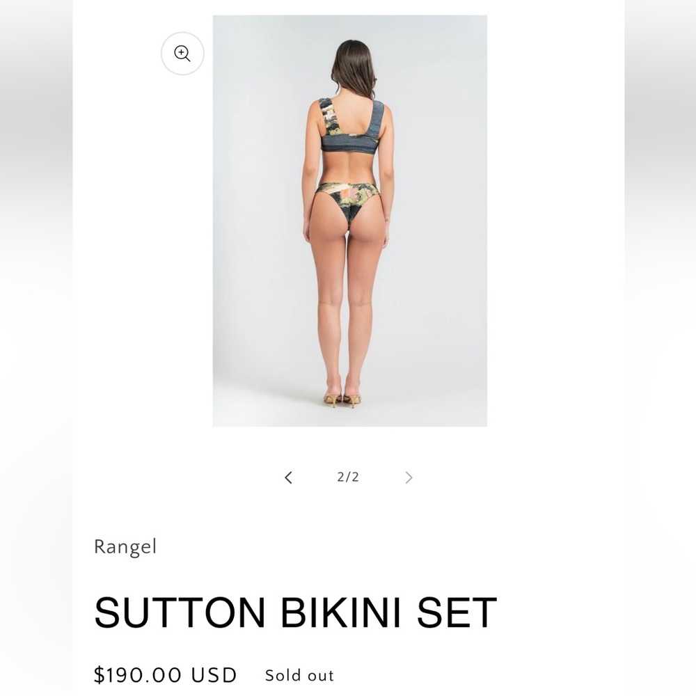 NWT Rangel Sutton Bikini Set - Picture 2 of 9